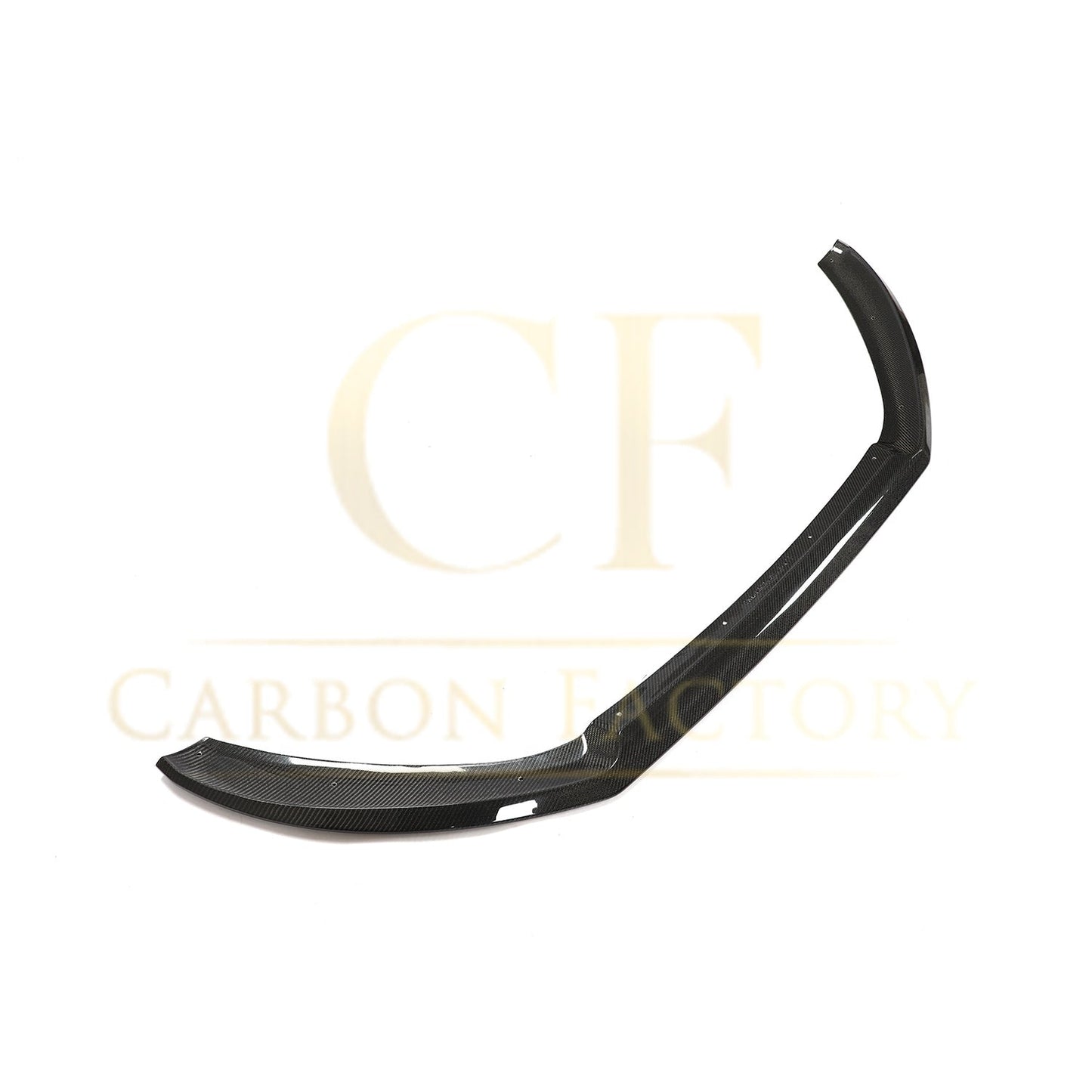 P Style Carbon Fibre Front Splitter for Audi B8 A5 S-Line & S5 07-10 - Carbon Factory