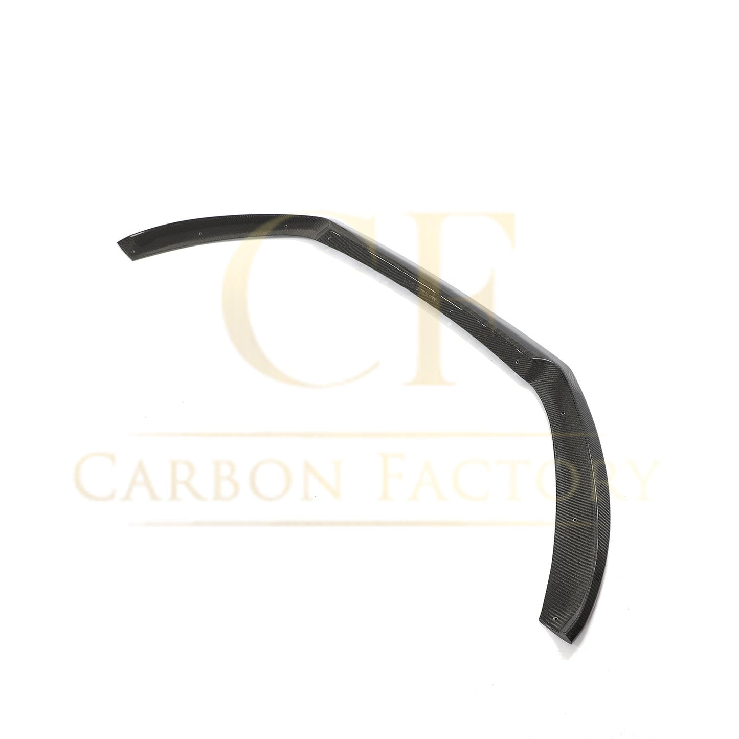 P Style Carbon Fibre Front Splitter for Audi B8 A5 S-Line & S5 07-10 - Carbon Factory
