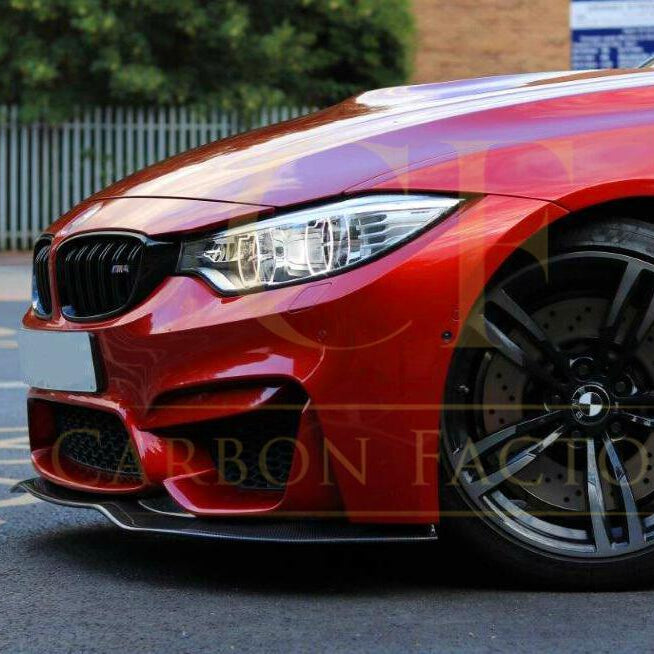 PSM Style Carbon Fibre Front Splitter for BMW F80 M3 F82 F83 M4 14-20 - Carbon Factory