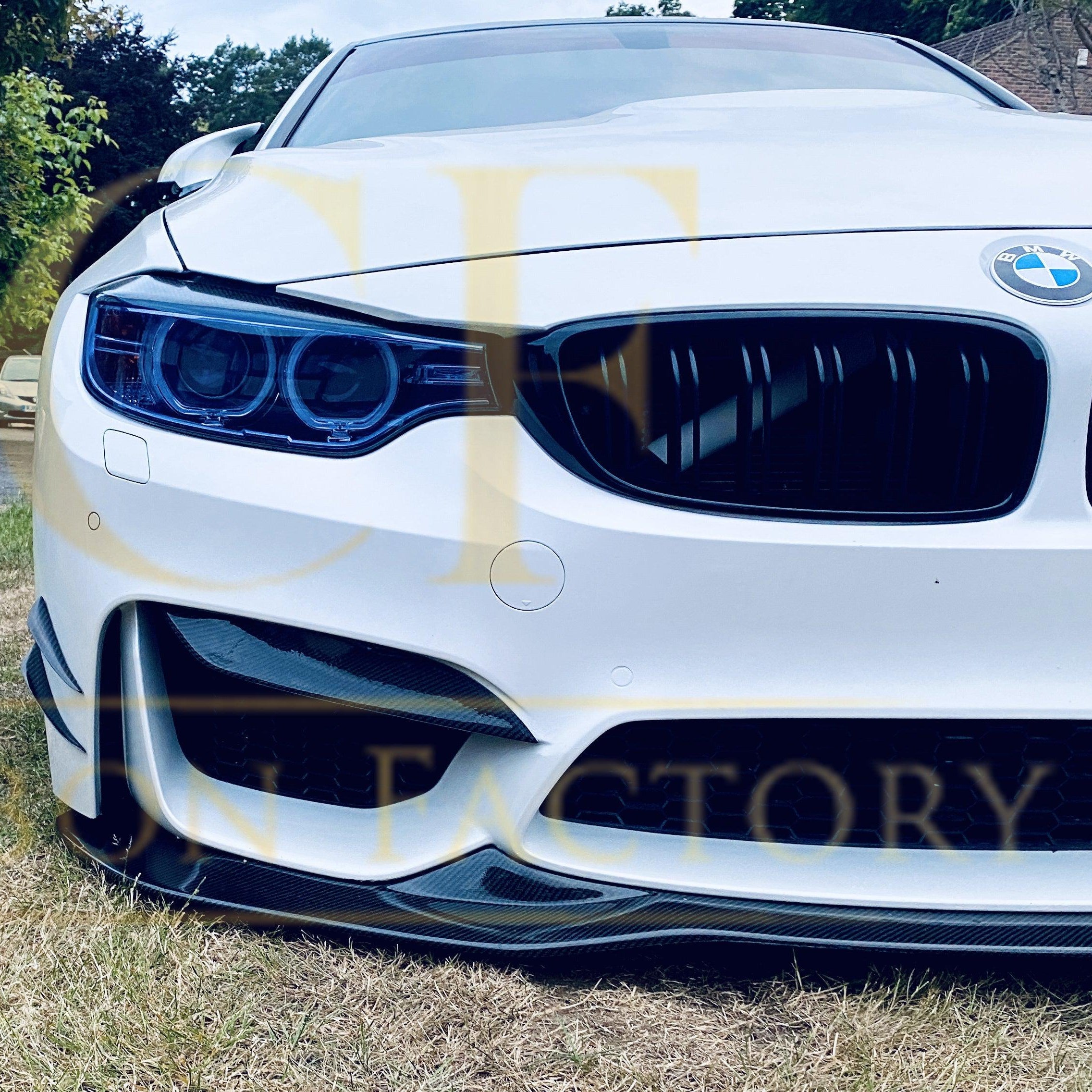 PSM Style Carbon Fibre Front Splitter for BMW F80 M3 F82 F83 M4 14-20 - Carbon Factory
