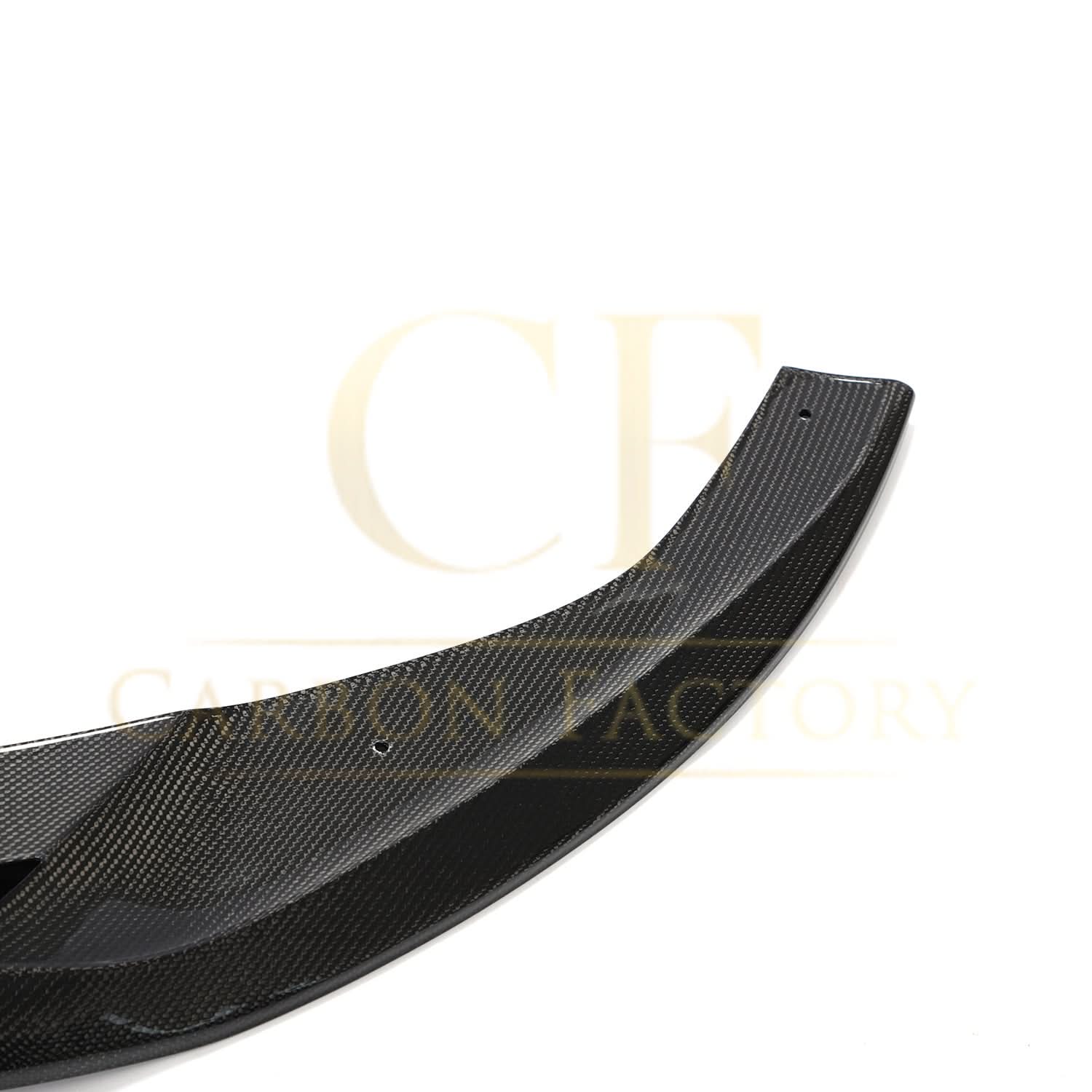 R Style Carbon Fibre Front Splitter for Audi B9.5 A5 S Line & S5 20-22 - Carbon Factory