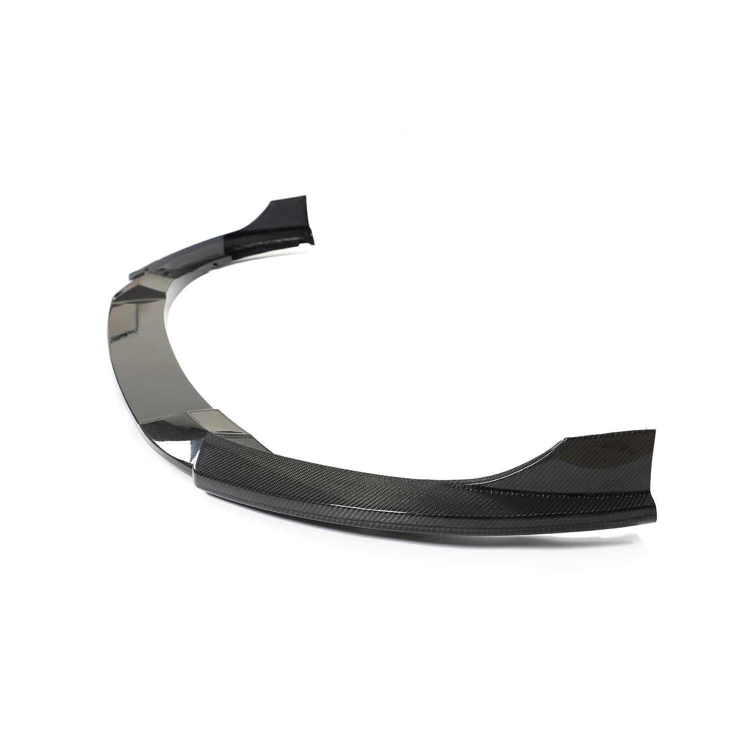 RZ Style Carbon Fibre Front Splitter for VW Golf MK8 GTI 21-Present - Carbon Factory