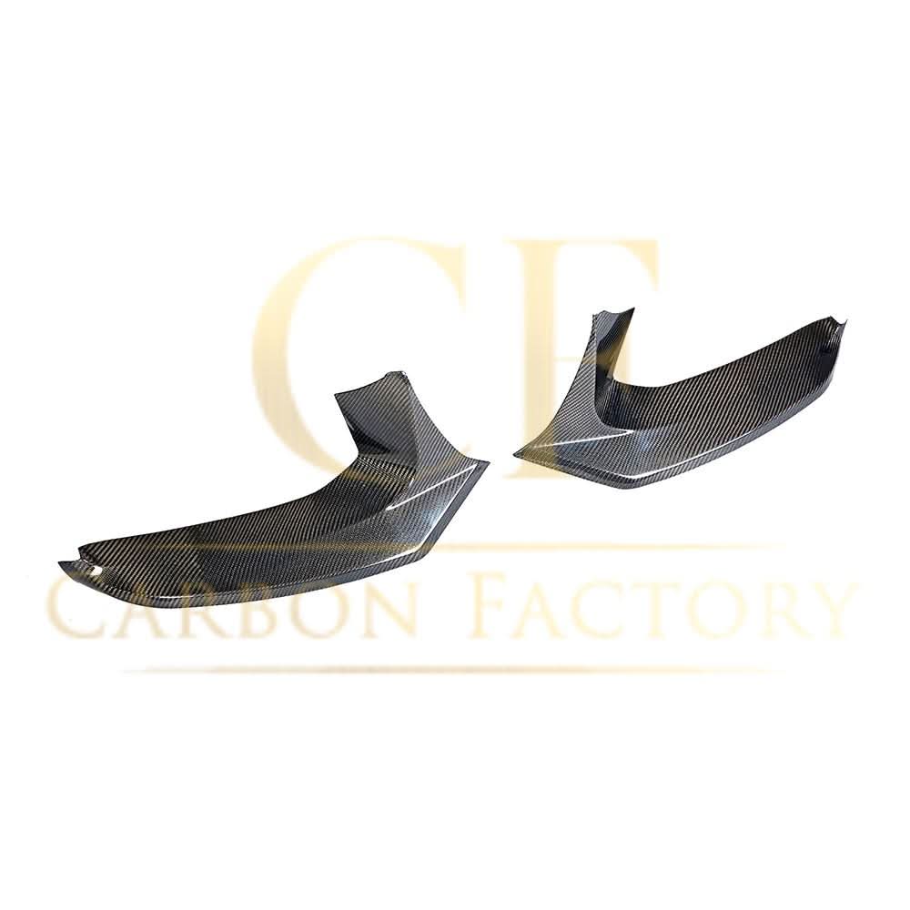 V Style Carbon Fibre Front Bumper Covers for BMW G30 5 Series M Sport 17-20 - Carbon Factory