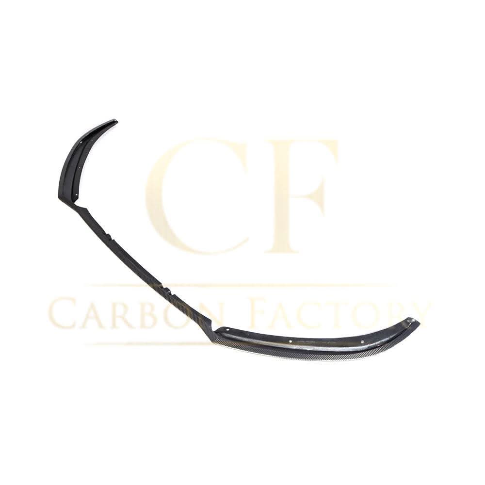 V Style Carbon Fibre Front Splitter for Audi C7.5 A6 S Line & S6 15-18 - Carbon Factory