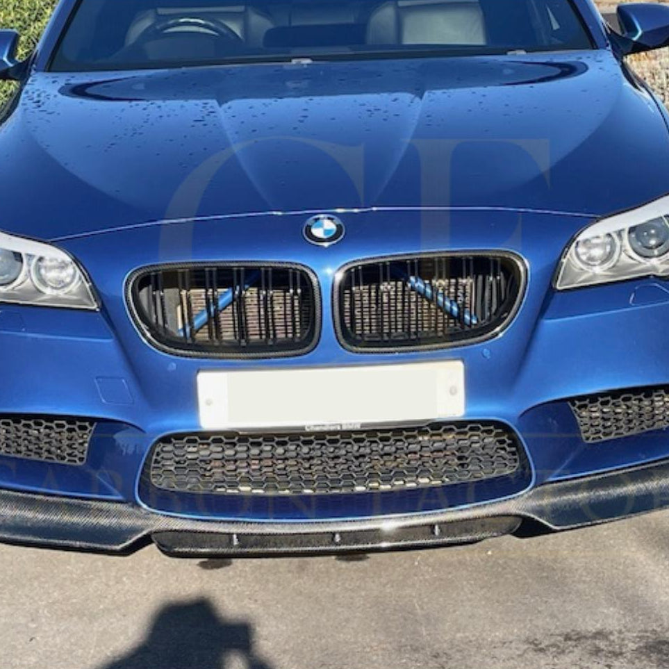V Style Carbon Fibre Front Splitter for BMW F10 M5 10-16 - Carbon Factory