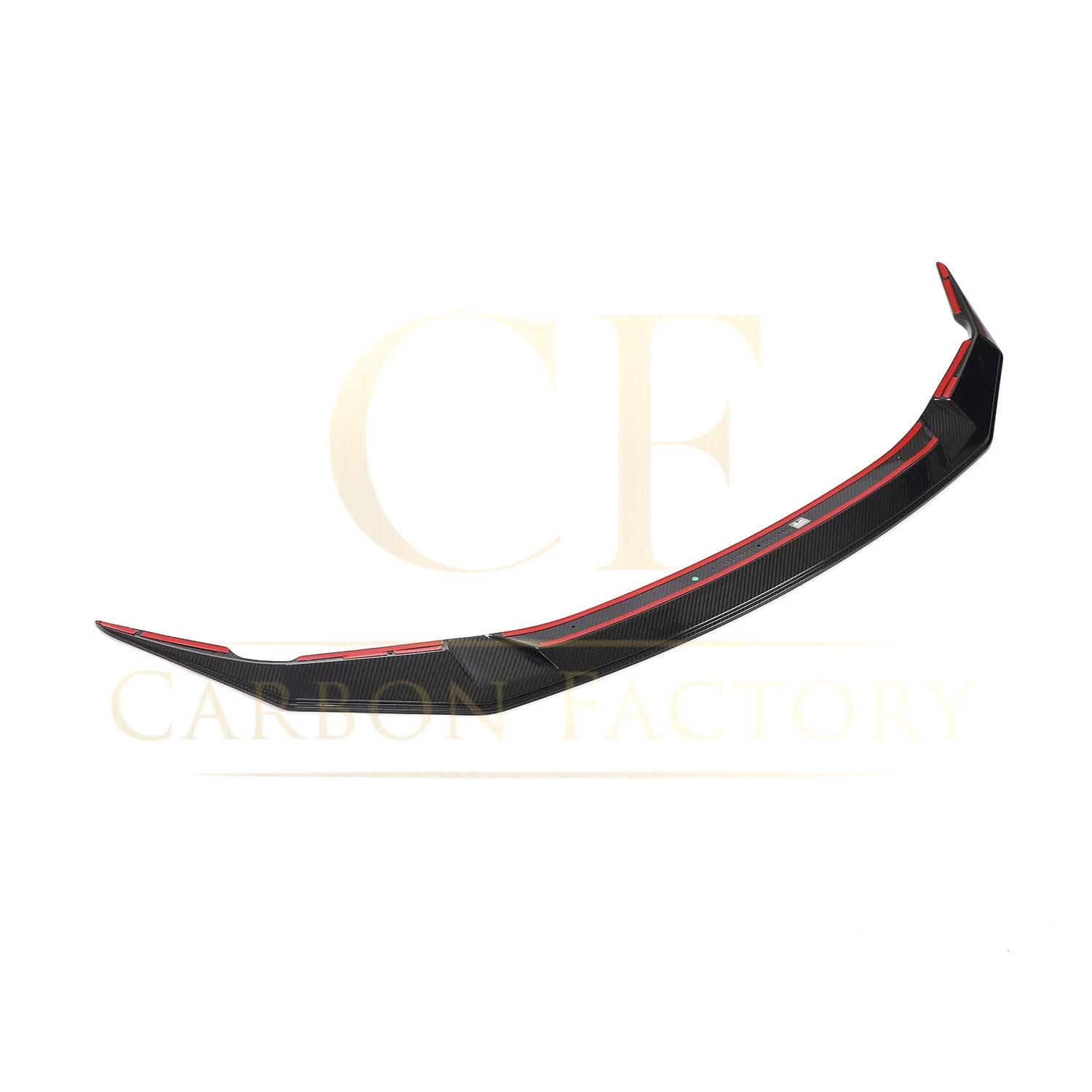 V Style Carbon Fibre Front Splitter for BMW F90 M5 LCI 21-24 - Carbon Factory