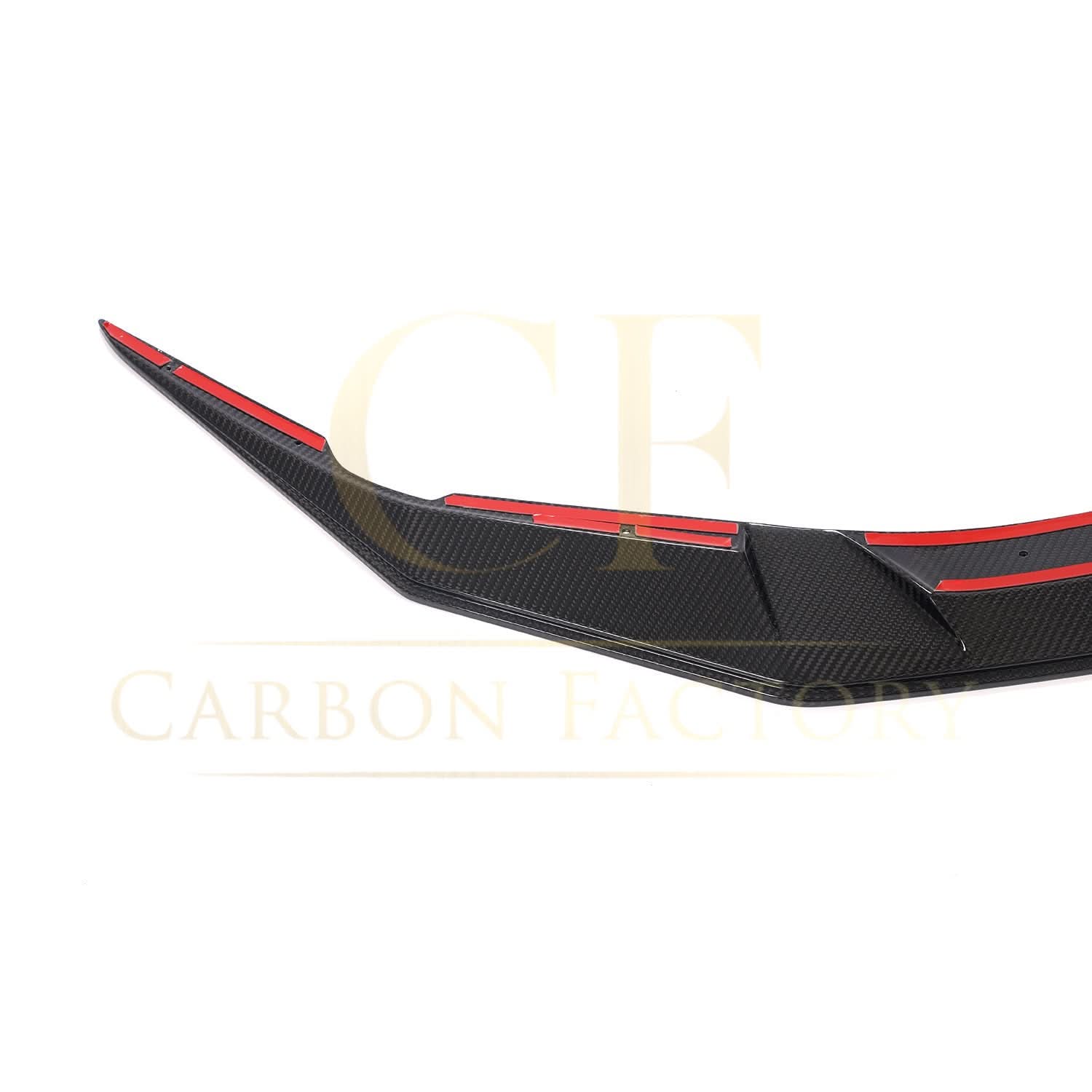 V Style Carbon Fibre Front Splitter for BMW F90 M5 LCI 21-24 - Carbon Factory