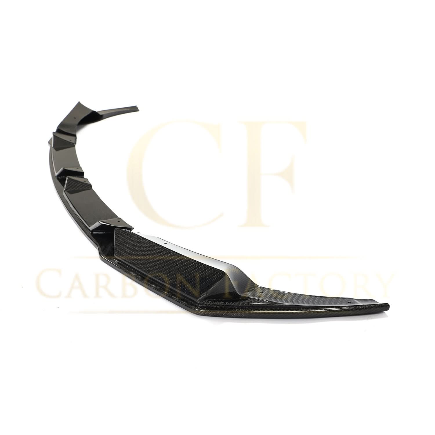 V Style Carbon Fibre Front Splitter for BMW F97 X3M F98 X4M 18-21 - Carbon Factory