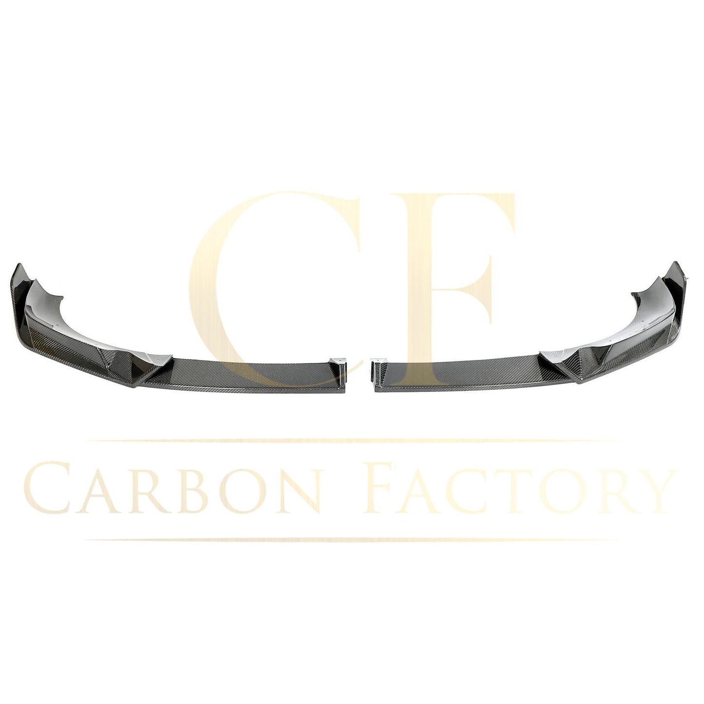 V Style Carbon Fibre Front Splitter for BMW G01 X3 G02 X4 G08 IX3 19-21 - Carbon Factory