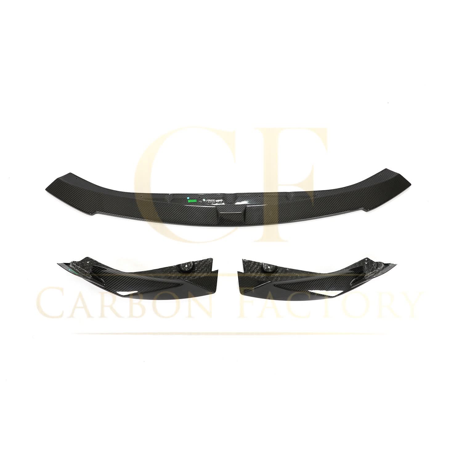 V Style Carbon Fibre Front Splitter for BMW G80 M3 G82 G83 M4 21-Present - Carbon Factory