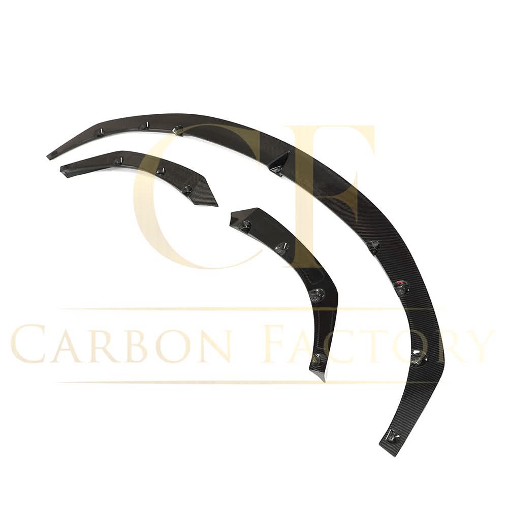 V Style Carbon Fibre Front Splitter for Tesla Model S Facelift 21-Present - Carbon Factory