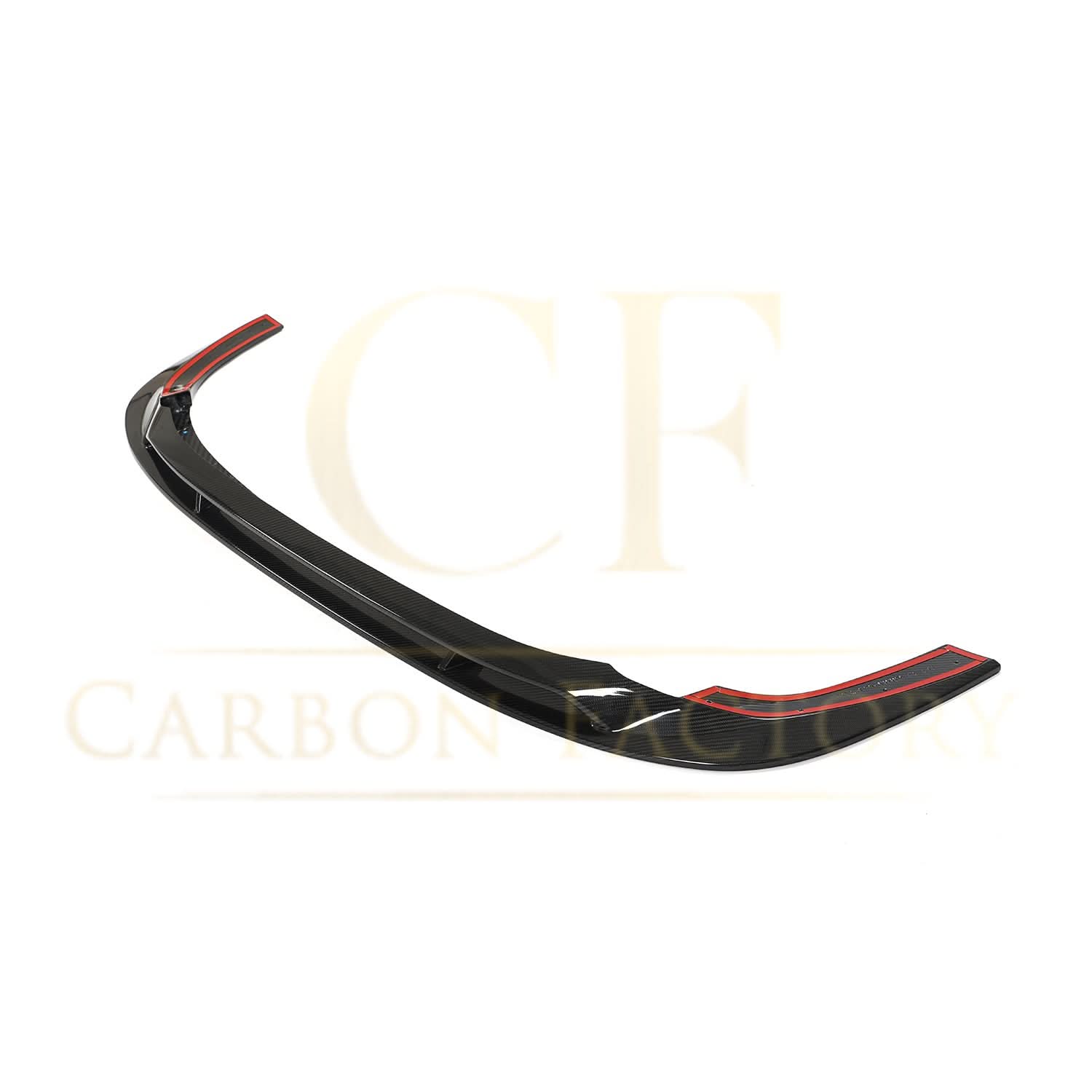 V Style Pre-Preg Carbon Fibre Front Splitter for Audi 8Y RS3 Saloon 21-23 - Carbon Factory