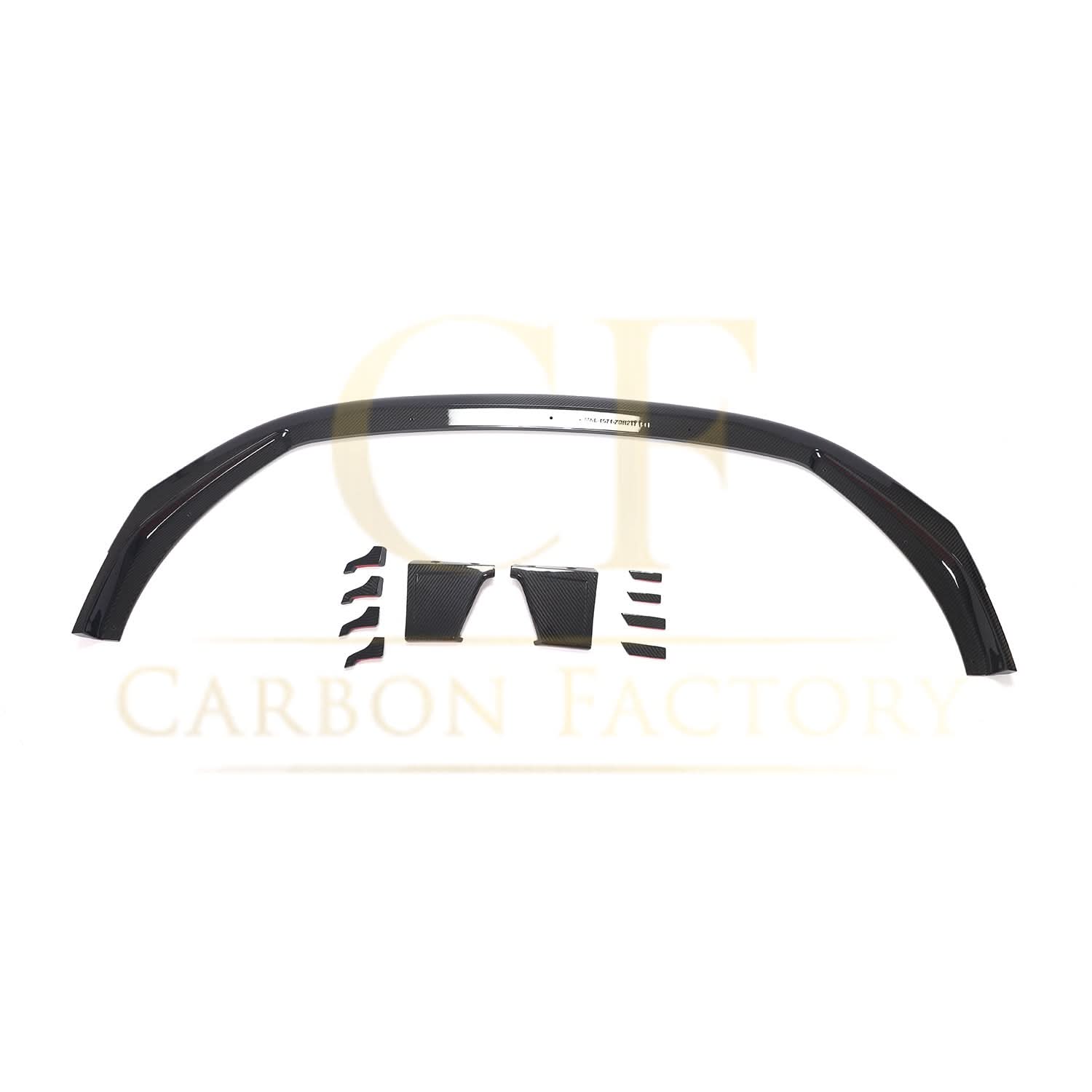 V Style Pre-Preg Carbon Fibre Front Splitter for Audi B9 RS4 18-20 - Carbon Factory