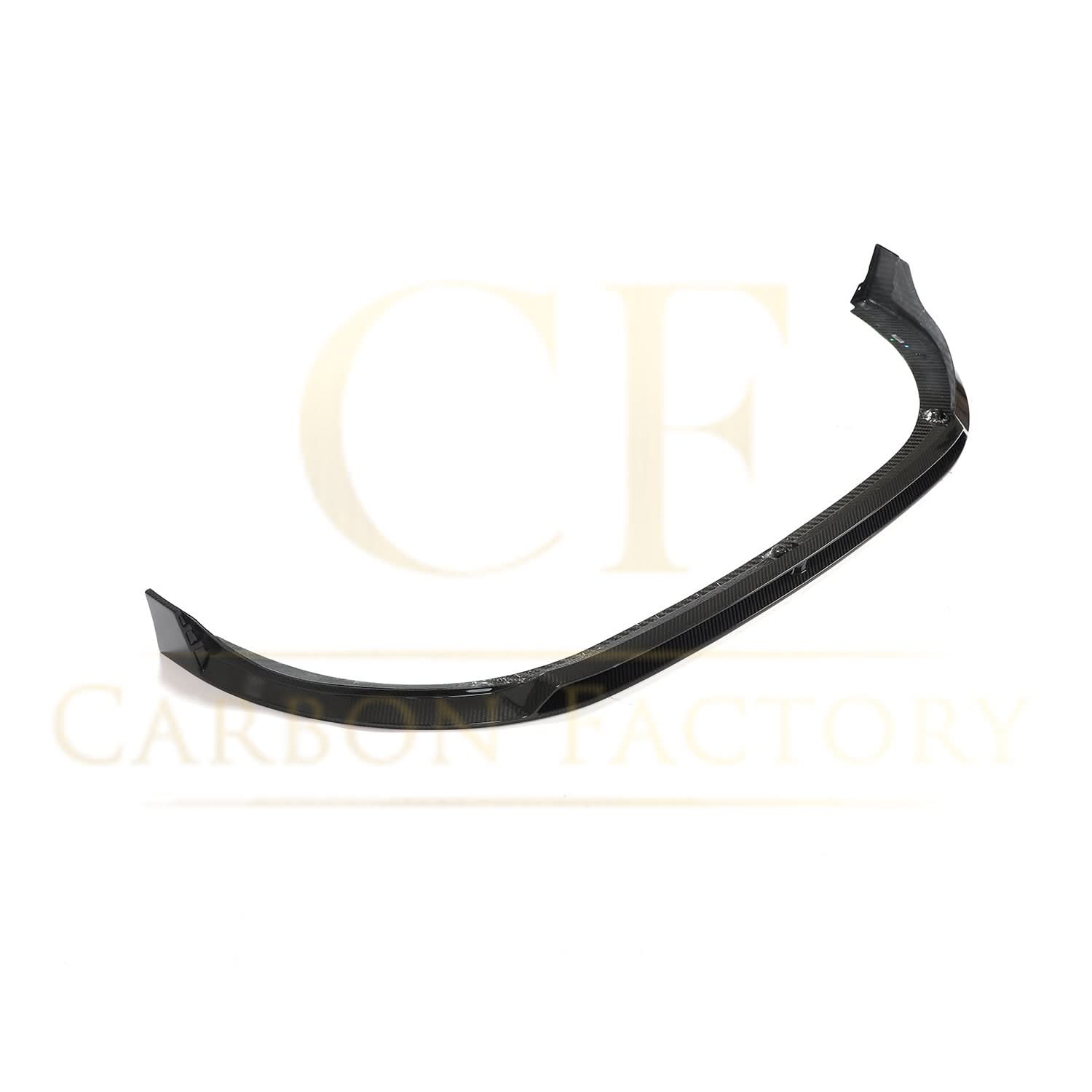 V Style Pre-Preg Carbon Fibre Front Splitter for VW Golf MK8 GTI 21-Present - Carbon Factory