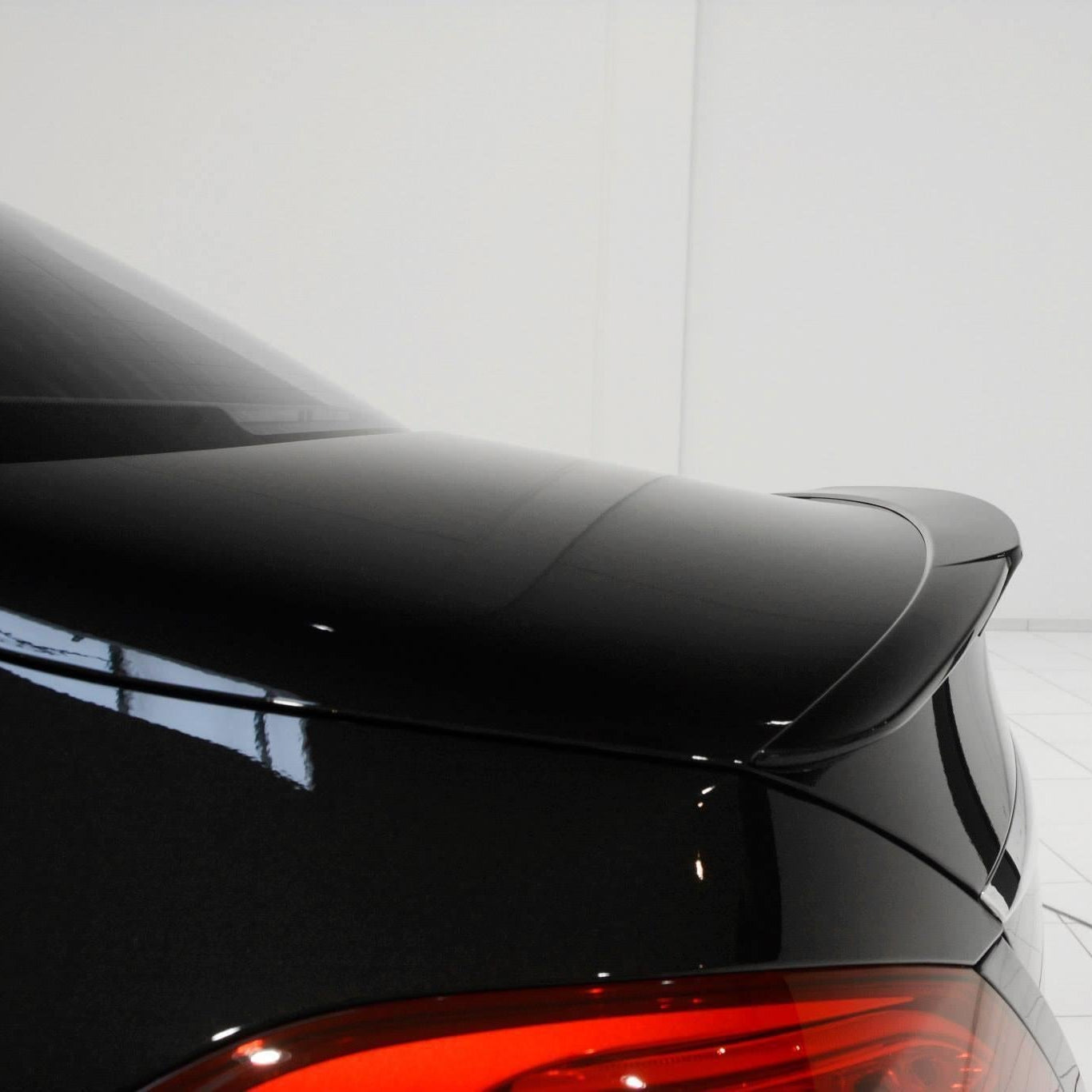 Brabus Style Carbon Fibre Boot Spoiler for Mercedes Benz W205 C Class 15-21 - Carbon Factory