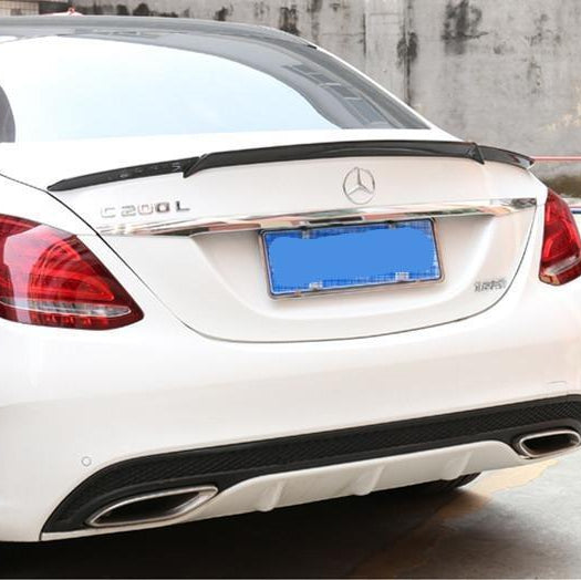 Brabus Style Carbon Fibre Boot Spoiler for Mercedes Benz W205 C Class 15-21 - Carbon Factory