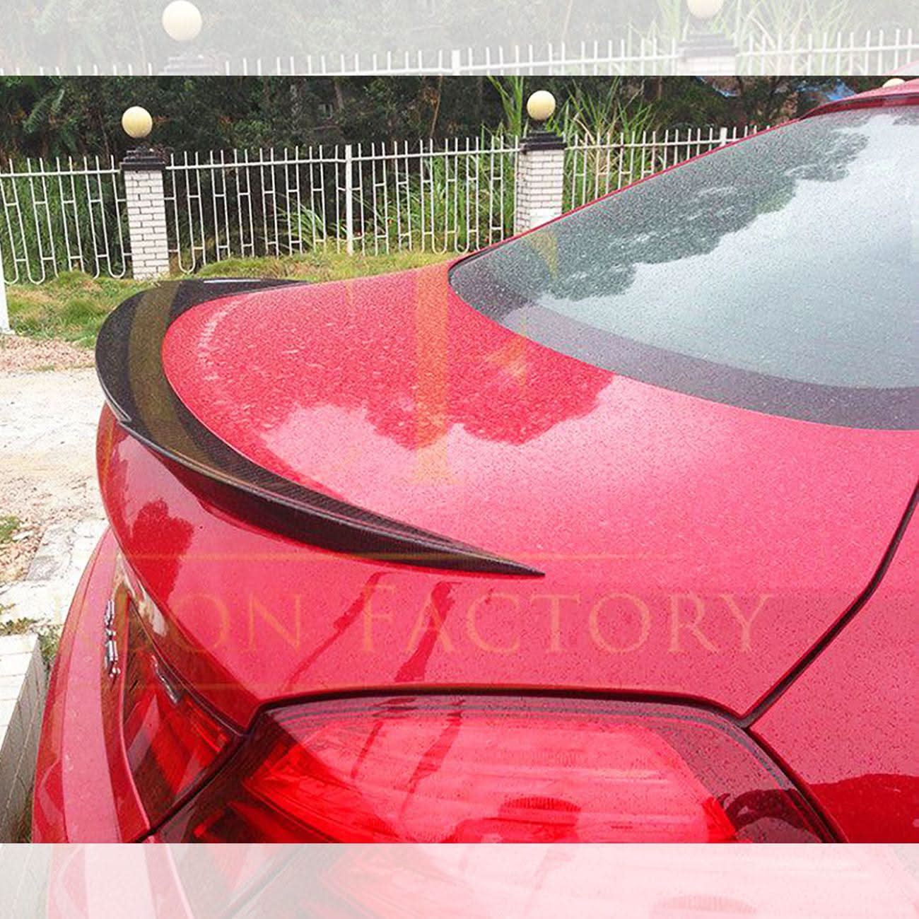 V Style Carbon Fibre Boot Spoiler for BMW 6 Series F06 F12 F13 inc M6 11-18 - Carbon Factory