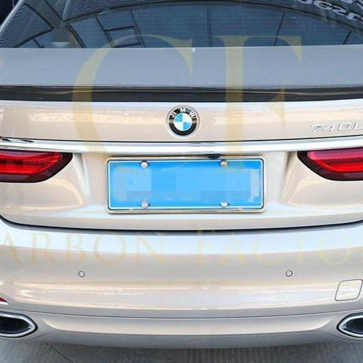 AC Style Carbon Fibre Boot Spoiler for BMW G11 G12 7 Series 15-23 - Carbon Factory