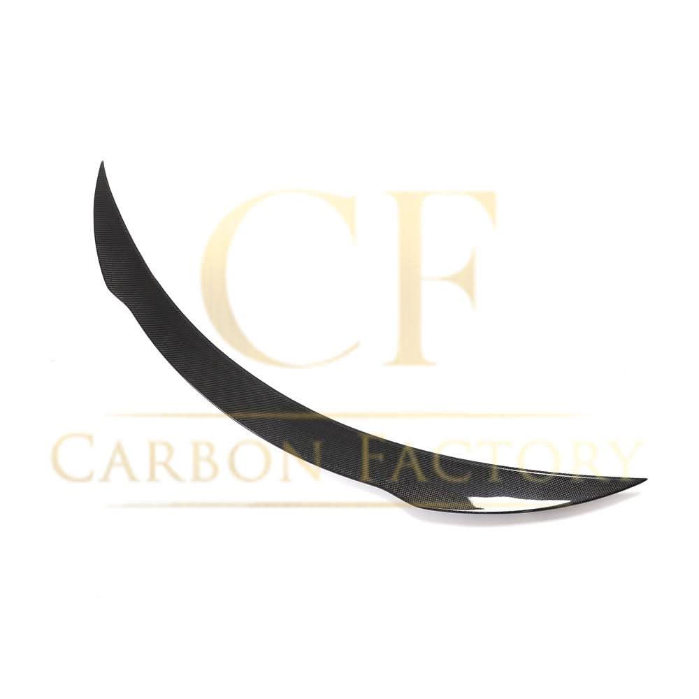 Carbon Fibre boot spoiler for Mercedes Benz A205 C Class Convertible, AMG style, enhances sporty look and aerodynamics.