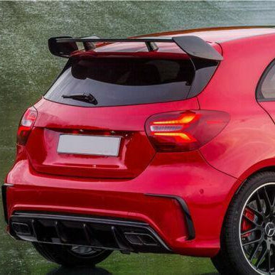 AMG Style Carbon Fibre Roof Spoiler for Mercedes Benz X156 GLA 13-19 - Carbon Factory