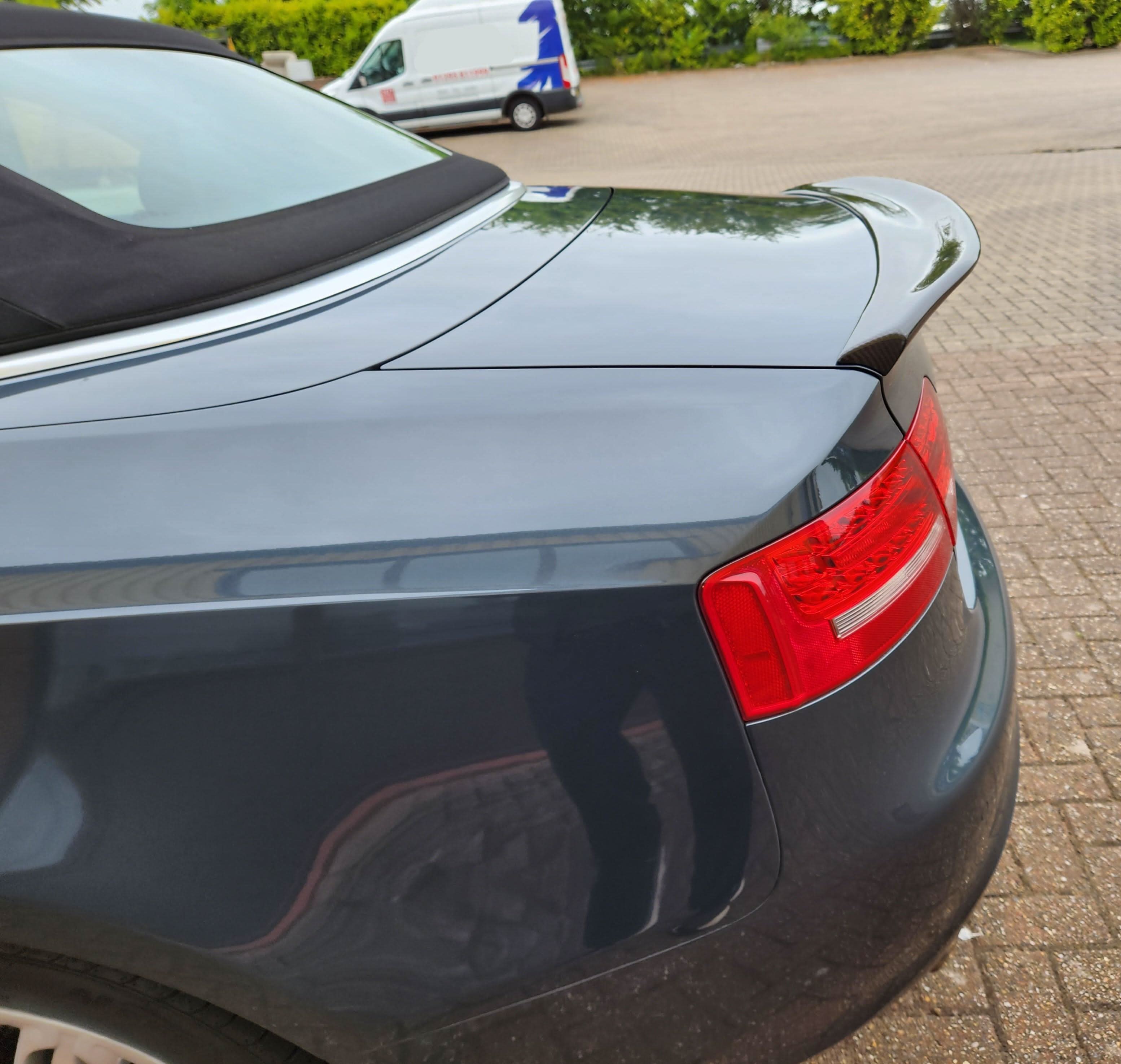 B Style Carbon Fibre Boot Spoiler for Audi B8 B8.5 A5 S5 Convertible 07-16 - Carbon Factory