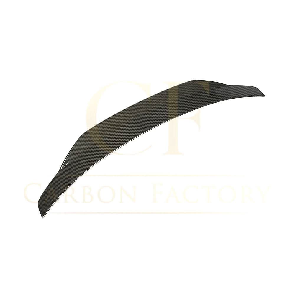 Carbon fibre boot spoiler for BMW 2 Series F22 F87 M2, DS Style, enhances sporty look and aerodynamics.