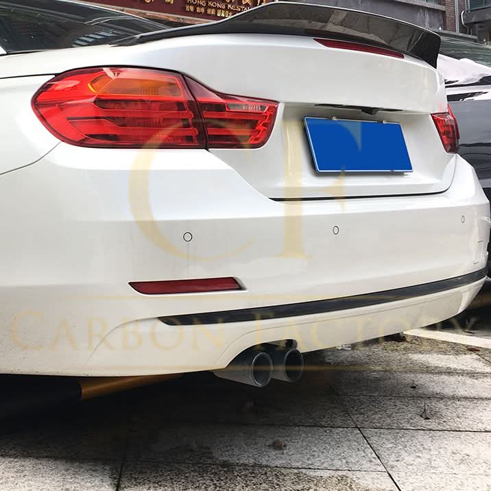 DS Style Carbon Fibre Boot Spoiler for BMW 4 Series F33 Convertible inc F83 M4 14-20 - Carbon Factory