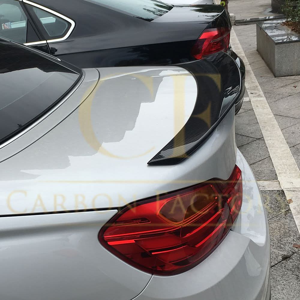DS Style Carbon Fibre Boot Spoiler for BMW 4 Series F33 Convertible inc F83 M4 14-20 - Carbon Factory