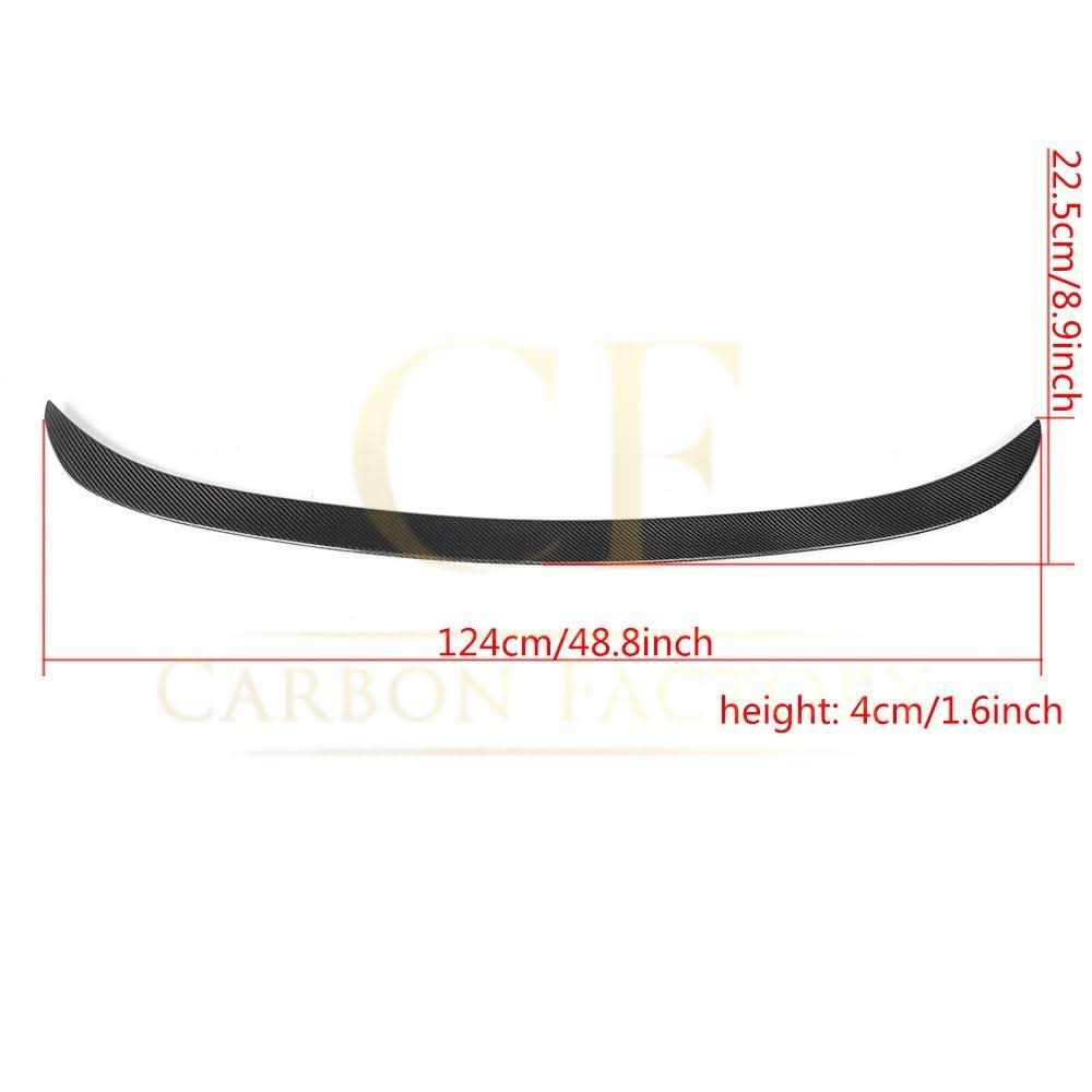 EXO Style Pre-Preg Carbon Fibre Boot Spoiler for BMW 3 Series F30 F80 Saloon inc M3 13-18 - Carbon Factory