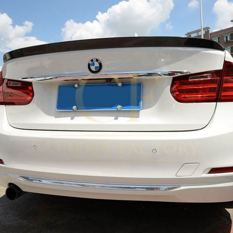 EXO Style Pre-Preg Carbon Fibre Boot Spoiler for BMW 3 Series F30 F80 Saloon inc M3 13-18 - Carbon Factory