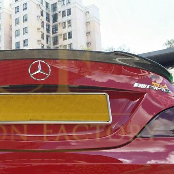 FD Style Carbon Fibre Boot Spoiler for Mercedes Benz W117 CLA 13-19 - Carbon Factory