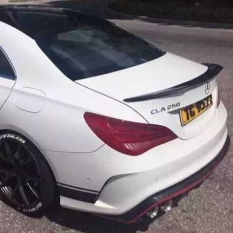 FD Style Carbon Fibre Boot Spoiler for Mercedes Benz W117 CLA 13-19 - Carbon Factory