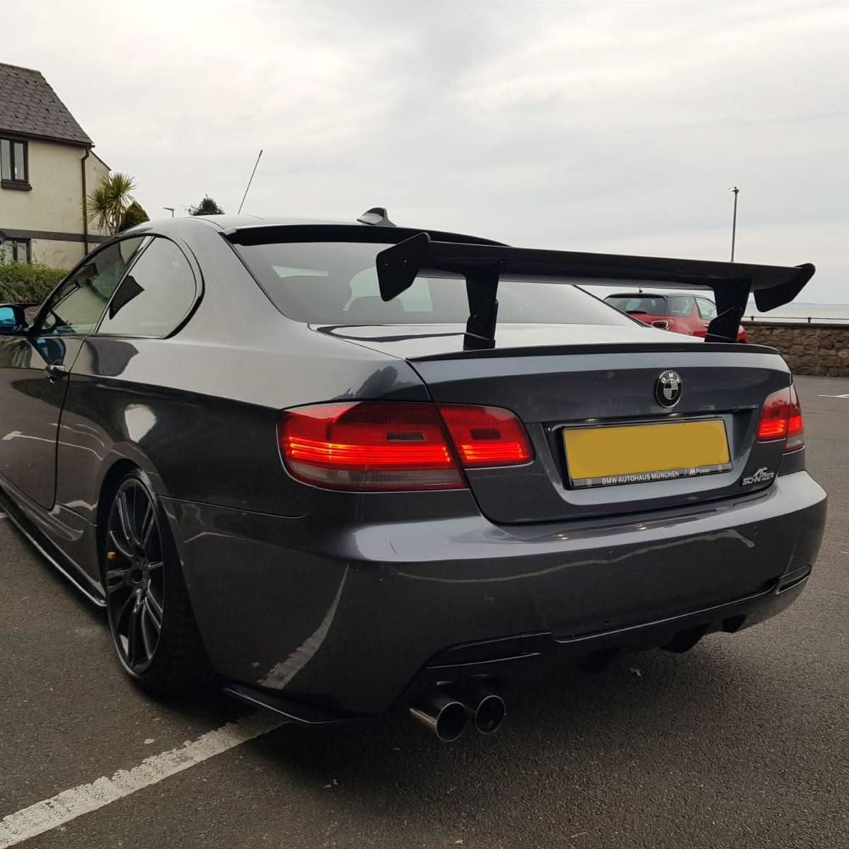 GTS Style Carbon Fibre Boot Spoiler for BMW 3 Series E90 E92 E93 inc M3 07-13 - Carbon Factory