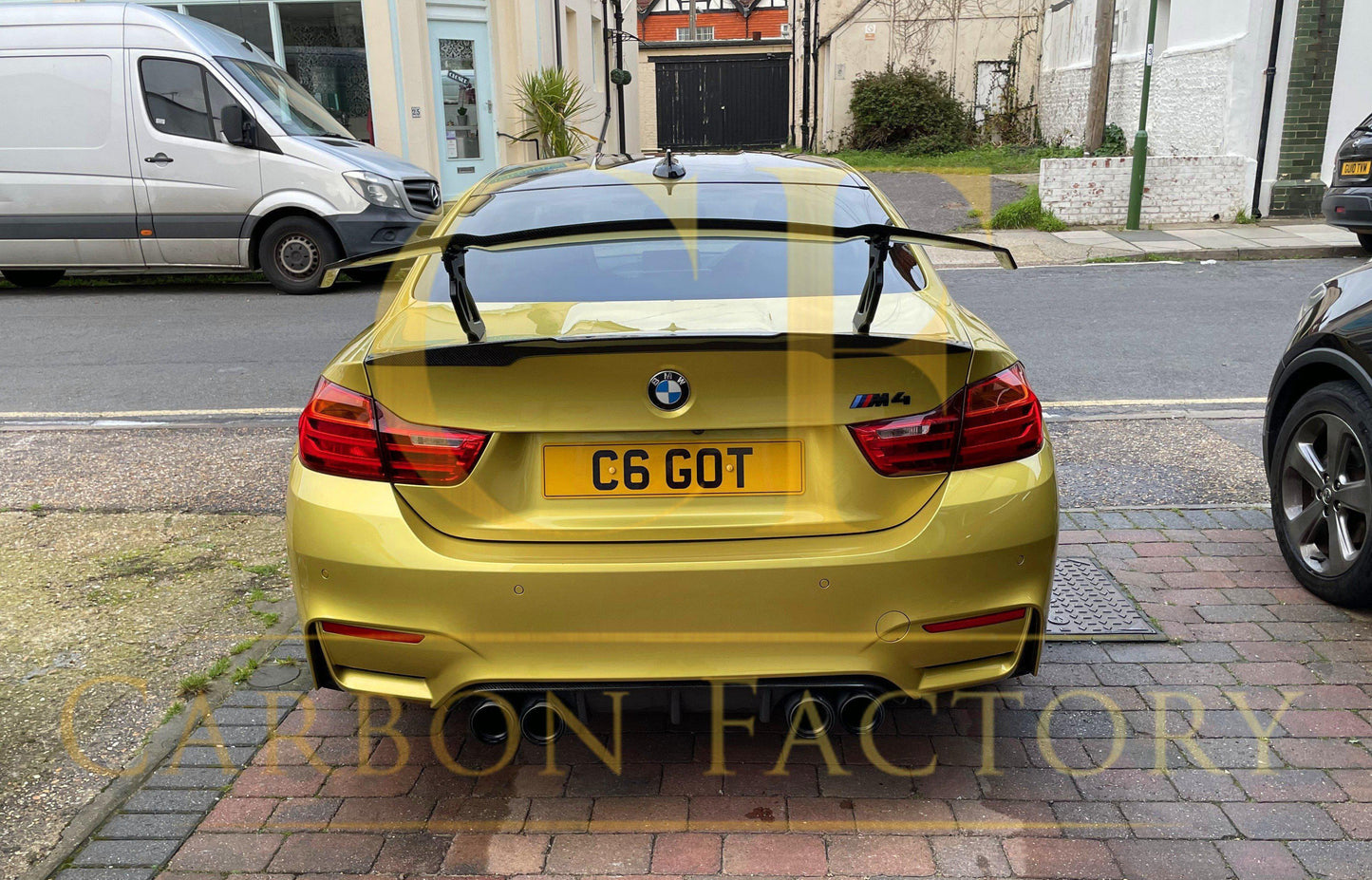 GTS V Style Carbon Fibre Boot Spoiler for BMW F80 M3 F82 F83 M4 14-20 - Carbon Factory