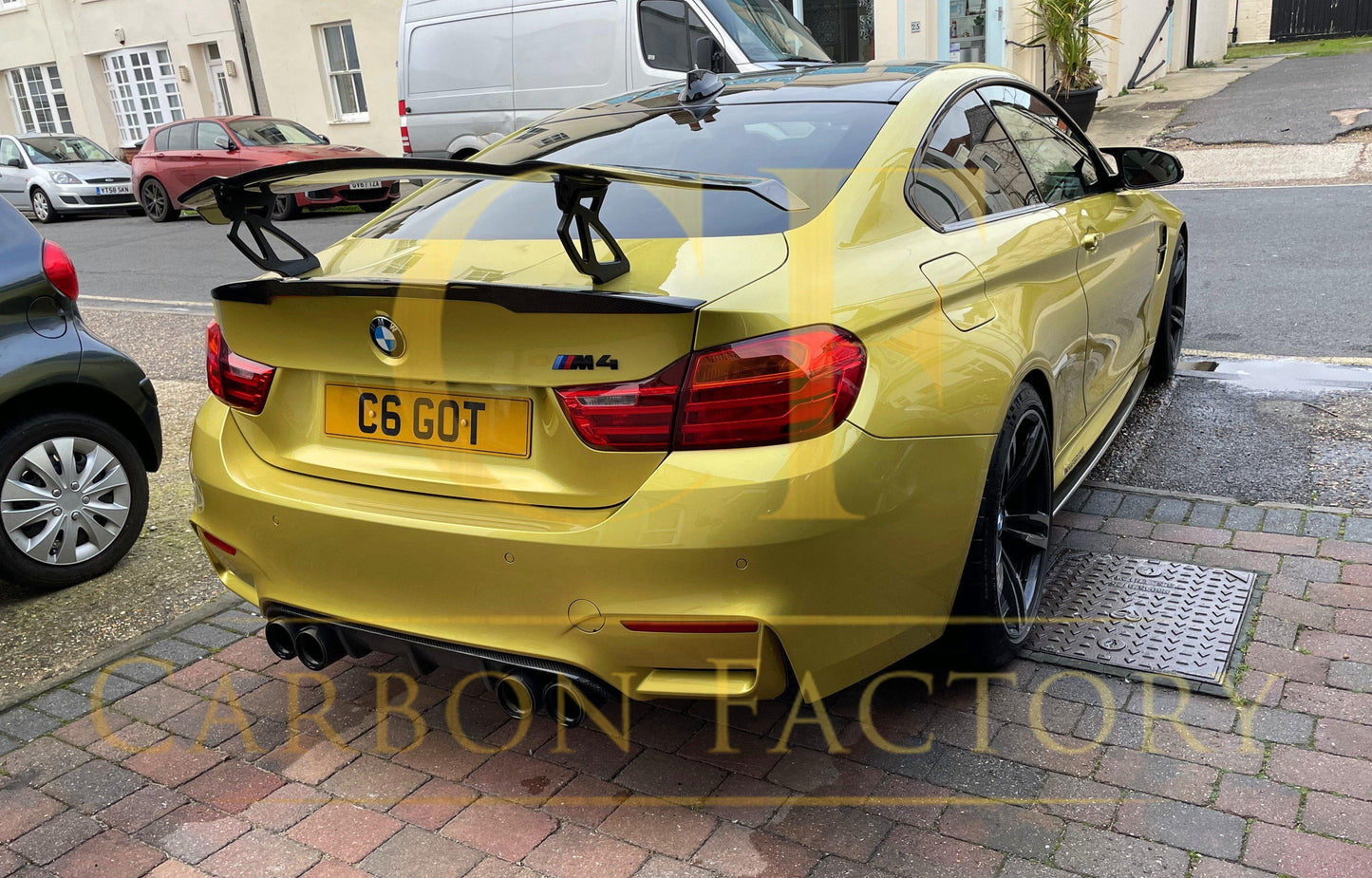 GTS V Style Carbon Fibre Boot Spoiler for BMW F80 M3 F82 F83 M4 14-20 - Carbon Factory