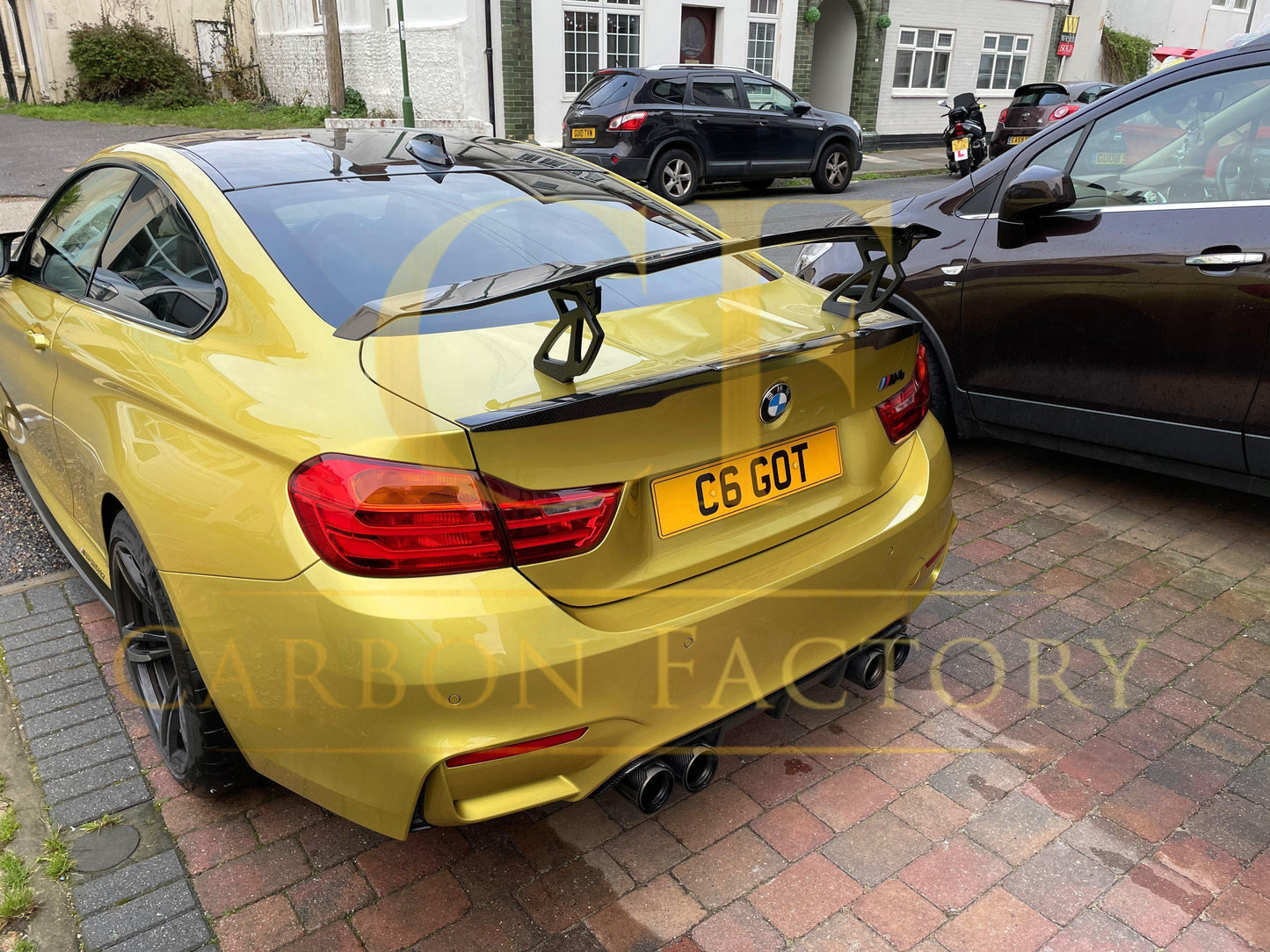GTS V Style Carbon Fibre Boot Spoiler for BMW F80 M3 F82 F83 M4 14-20 - Carbon Factory