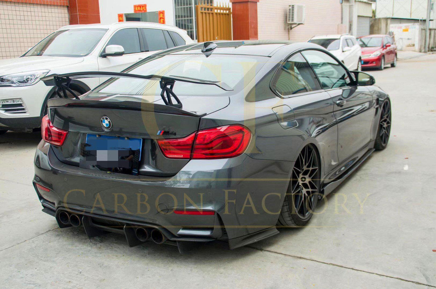GTS V Style Carbon Fibre Boot Spoiler for BMW F80 M3 F82 F83 M4 14-20 - Carbon Factory