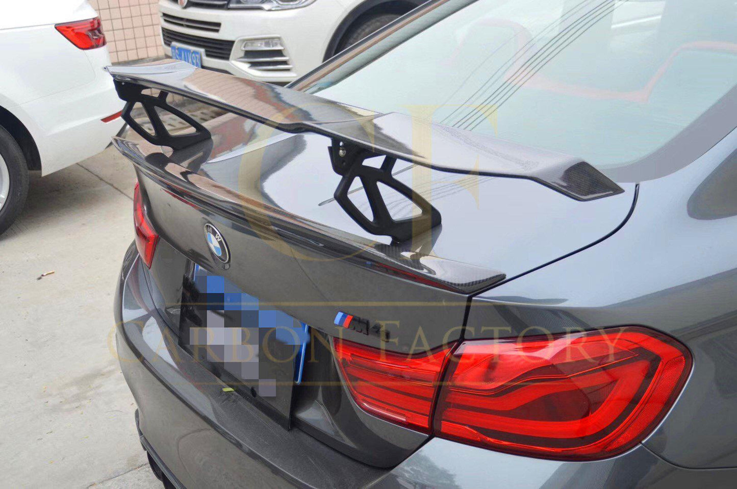 GTS V Style Carbon Fibre Boot Spoiler for BMW F80 M3 F82 F83 M4 14-20 - Carbon Factory