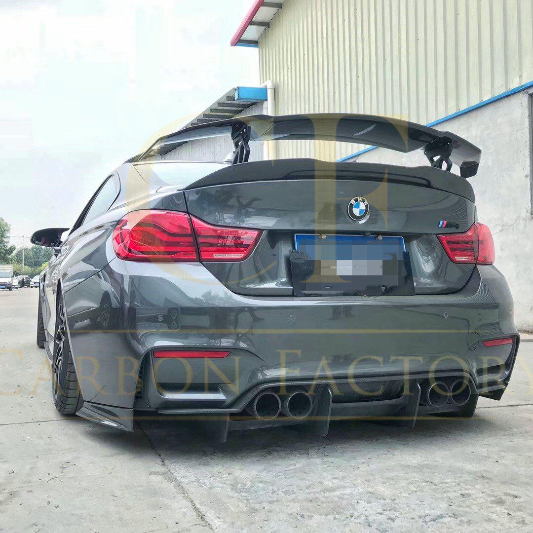 GTS V Style Carbon Fibre Boot Spoiler for BMW F80 M3 F82 F83 M4 14-20 - Carbon Factory
