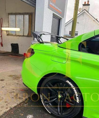 GTS V Style Carbon Fibre Boot Spoiler for BMW F80 M3 F82 F83 M4 14-20 - Carbon Factory