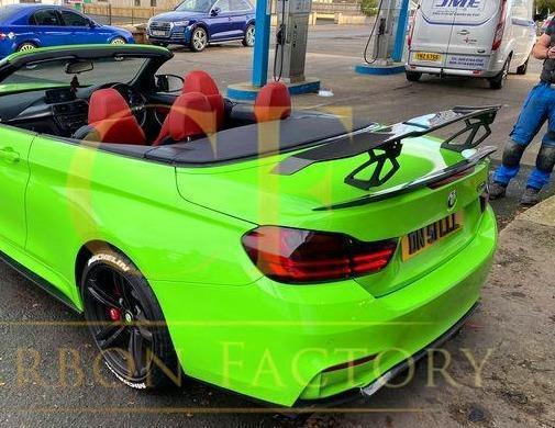 GTS V Style Carbon Fibre Boot Spoiler for BMW F80 M3 F82 F83 M4 14-20 - Carbon Factory