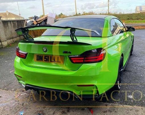 GTS V Style Carbon Fibre Boot Spoiler for BMW F80 M3 F82 F83 M4 14-20 - Carbon Factory
