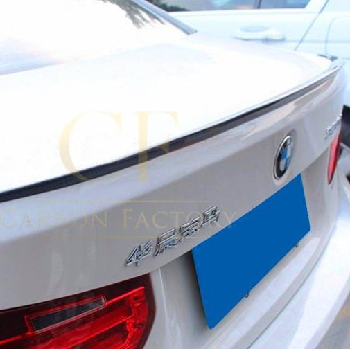 M3 Style Carbon Fibre Boot Spoiler for BMW 3 Series F30 F80 Saloon inc M3 13-18 - Carbon Factory
