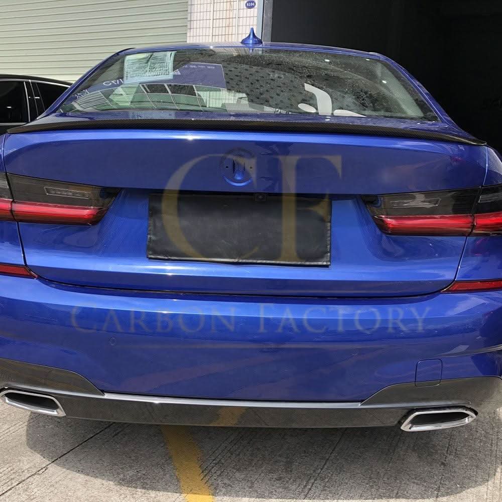 M3 Style Carbon Fibre Boot Spoiler for BMW G20 3 Series G80 M3 G28 i3 19-Present - Carbon Factory
