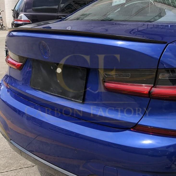 M3 Style Carbon Fibre Boot Spoiler for BMW G20 3 Series G80 M3 G28 i3 19-Present - Carbon Factory