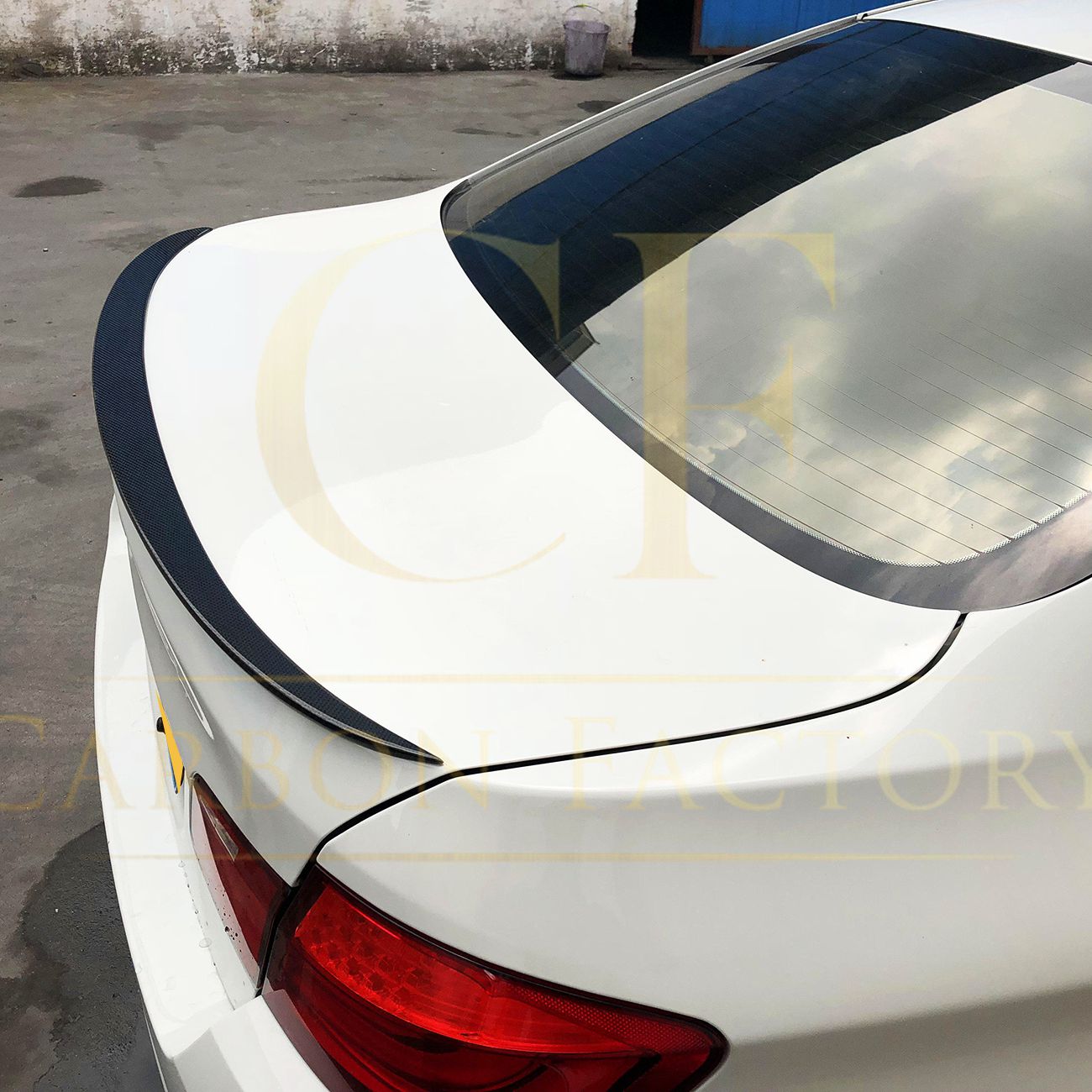 M5 Style Carbon Fibre Boot Spoiler for BMW 5 Series F10 inc M5 10-17 - Carbon Factory