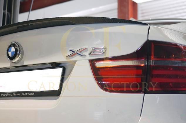MP A Style Carbon Fibre Boot Spoiler for BMW E71 X6 09-14 - Carbon Factory