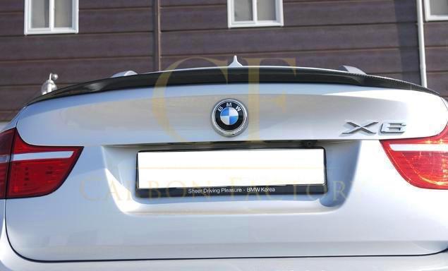 MP A Style Carbon Fibre Boot Spoiler for BMW E71 X6 09-14 - Carbon Factory