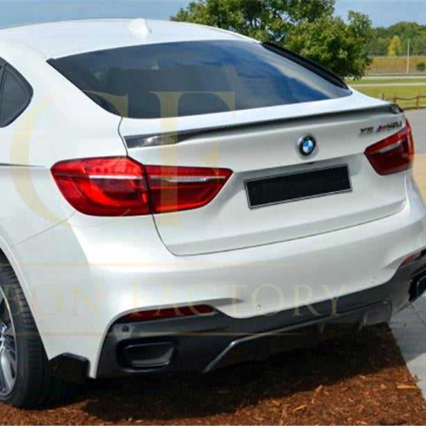 MP B Style Carbon Fibre Boot Spoiler for BMW F16 X6 F86 X6M 15-18 - Carbon Factory
