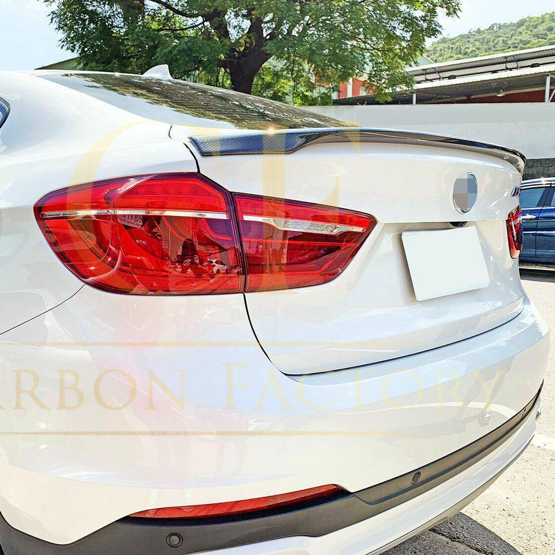 MP B Style Carbon Fibre Boot Spoiler for BMW F16 X6 F86 X6M 15-18 - Carbon Factory